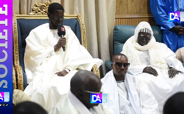 TOUBA - Diomaye présentant ses condoléances au Khalife : « Vos conseils , ces derniers jours,  nous les avons écoutés , compris et appliqués et ils nous ont beaucoup servi »