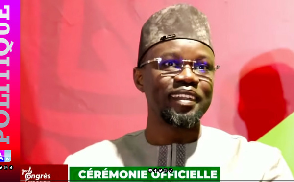 1er Congrès de Pastef : Ousmane Sonko élu président à l’unanimité des délégués votants