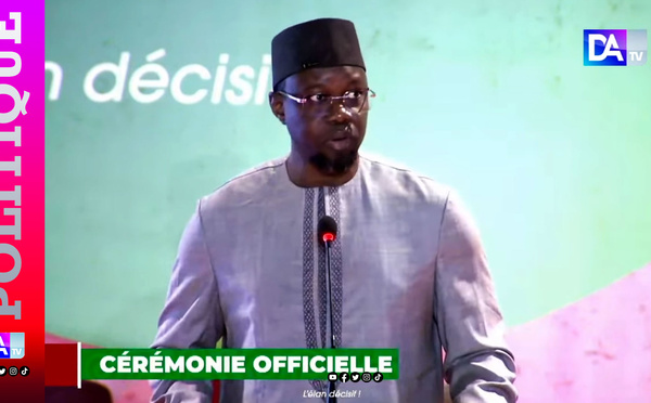Ousmane Sonko après son élection à la tête du Pastef : «La révolution ne repose pas sur des trajectoires individuelles»