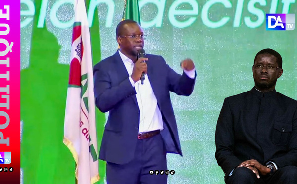 Meeting de Dakar Arena : Ousmane Sonko interpelle l’Exécutif : « Ce pays a assez souffert des complots et des combines…il faut se rappeler l’histoire récente… »