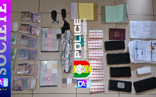 Dakar : un réseau international de drogue tombe, un million FCFA proposé aux enquêteurs pour faire libérer un suspect