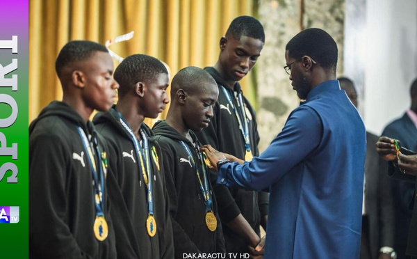 Football de jeunes : Le Président Diomaye appelle les champions U17 et U15 à rester humbles