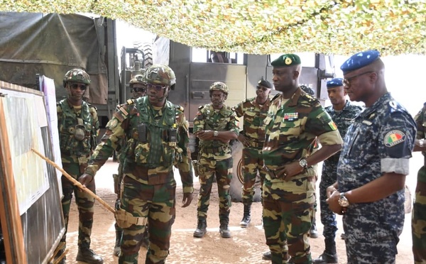 Centre de Dodji : les Armées clôturent leur campagne semestrielle de tirs sous la présidence du CEMGA, Oumar Wade
