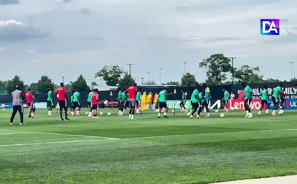 Séance d’entraînement des Lions avant le match contre la France : l’équipe en forme