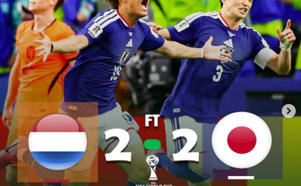 Coupe du monde 2026 : Pays Bas  vs Japon (2-2), un choc incandescent décidé dans les dernières secondes