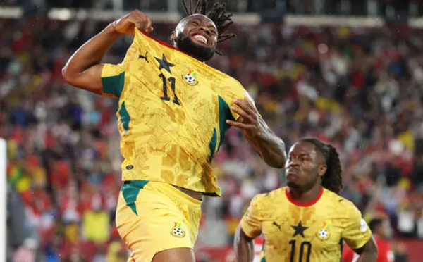 Coupe du monde 2026: le Ghana arrache la victoire en toute fin de match contre le Panama