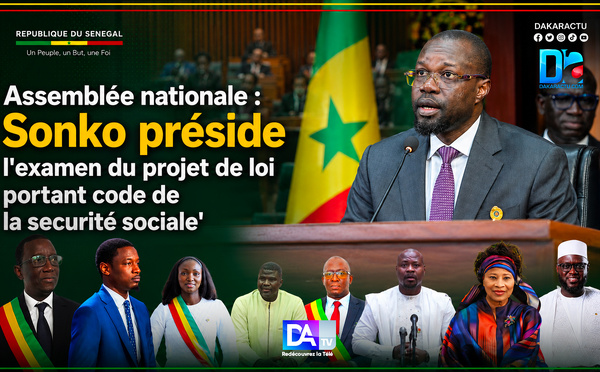 [🔴 DIRECT] Assemblée nationale: Examen des projets de loi portant Code du travail , Code de la sécurité socialel et élection des Vice-présidents
