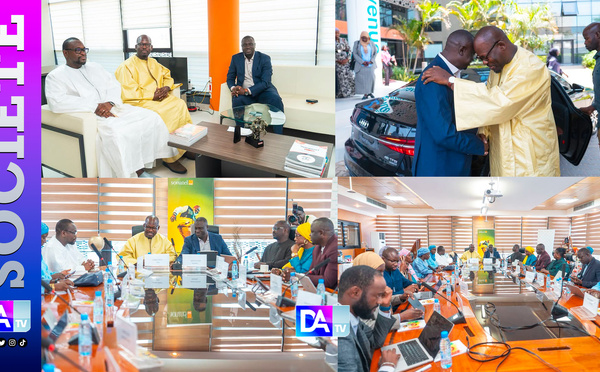 Le Ministre Samba Diouf en visite au siège de Sonatel Orange pour échanger sur le New Deal Technologique