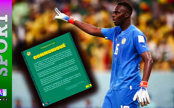 Mondial 2026: « Édouard Mendy blessé au genou est incertain pour la suite du Mondial » (FSF)
