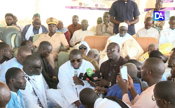 DAROU MOUHTY- La cité de Mame Thierno va étrenner son sixième forage dont la pose de la première pierre a été présidée par le khalife