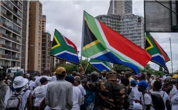 Afrique du Sud: fébrilité dans le pays avant les marches contre les étrangers en situation irrégulière