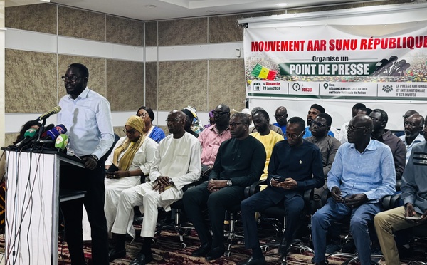 Révision constitutionnelle : AAR Sunu République exige le retrait « immédiat et sans condition » de la proposition de loi
