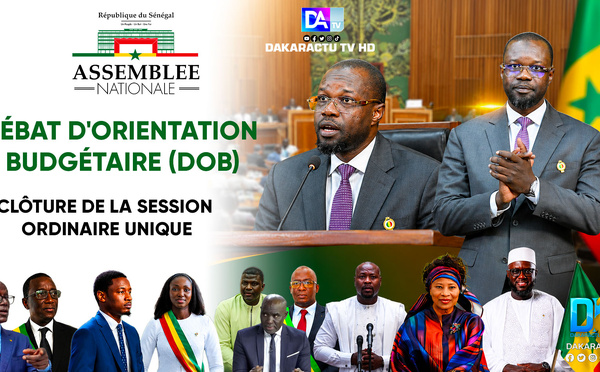 [🔴 DIRECT] Assemblée Nationale : Débat d'Orientation Budgétaire (DOB) , suivi de la clôture de la Session ordinaire unique