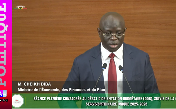DOB / Cheikh Diba défend son DPBEP devant les députés : « Le Sénégal a démontré une réelle capacité d’absorption du choc »