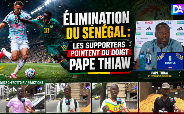 Élimination du Sénégal : les supporters pointent du doigt le coach Pape Thiaw