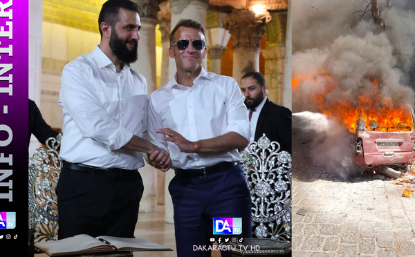 Attentats à la bombe à Damas en pleine visite de Macron