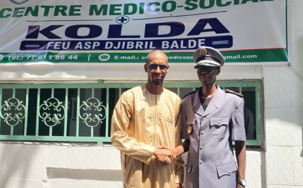 KOLDA : Le DG de l'ASP, Seydina Oumar Touré, inaugure le centre médico-social Djibril Baldé...