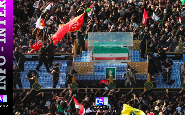 Les Etats-Unis frappent l'Iran, qui riposte et les accuse de vouloir perturber les obsèques de Khamenei
