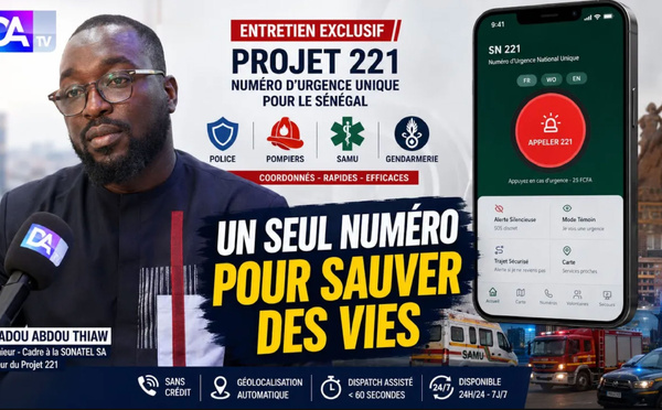 Entretien – Amadou Abdou Thiaw,ingénieur et cadre à la SONATEL SA : « Le Sénégal a les compétences pour se doter d'un numéro d'urgence unique »