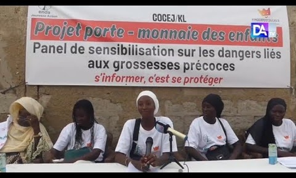 Kaolack / Dangers liés aux grossesses précoces : Enda Jeunesse Action renforce la sensibilisation à Sibassor