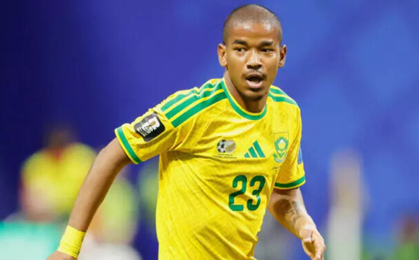 Mort du Sud-Africain Jayden Adams, milieu de terrain des Bafana Bafana qui a participé au Mondial 2026
