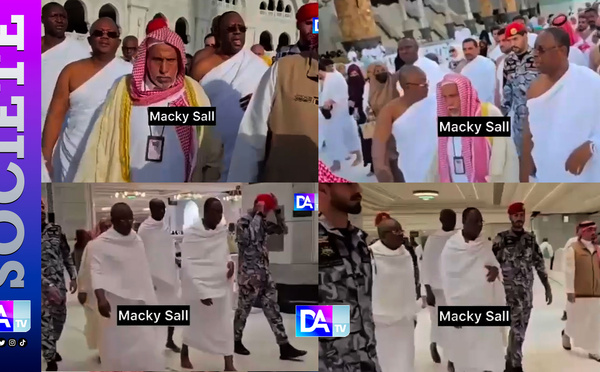 Macky Sall accomplit la Oumra en marge de sa tournée internationale