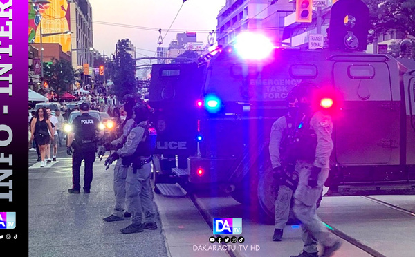 Canada: deux morts et 5 blessés dans une fusillade à Toronto (police)