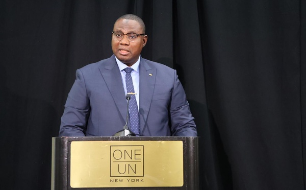 New York / localisation des ODD : Moussa Bala Fofana plaide pour des territoires « compétitifs, résilients et inclusifs »