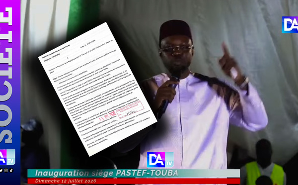 Propos sur « l’argent sale » à Touba : une plainte déposée contre Ousmane Sonko au parquet de Dakar
