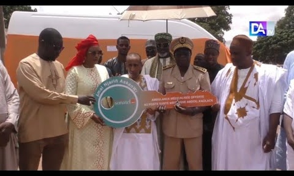 Ndiédieng / Accès aux soins : La Fondation Sonatel soulage les populations avec une ambulance médicalisée offerte au poste de Santé de Mbitéyène Abdou