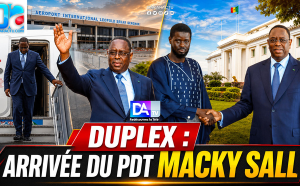 🔴 DIRECT / DUPLEX Aéroport LSS–Palais – Retour de Macky Sall au Sénégal