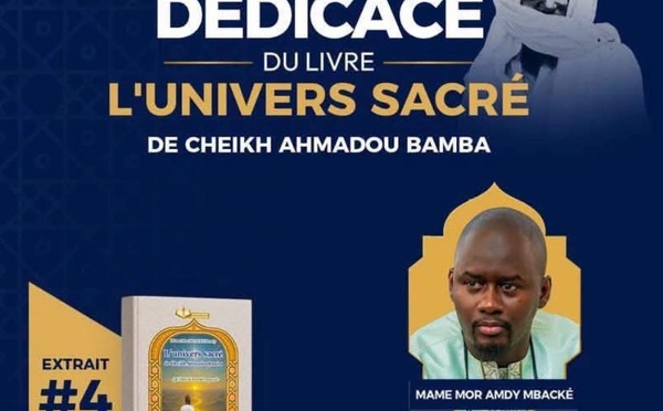 MAGAL 2026- Dédicace de l’ouvrage « L'Univers Sacré de Cheikh Ahmadou Bamba»à Massalik cet aprè-midi