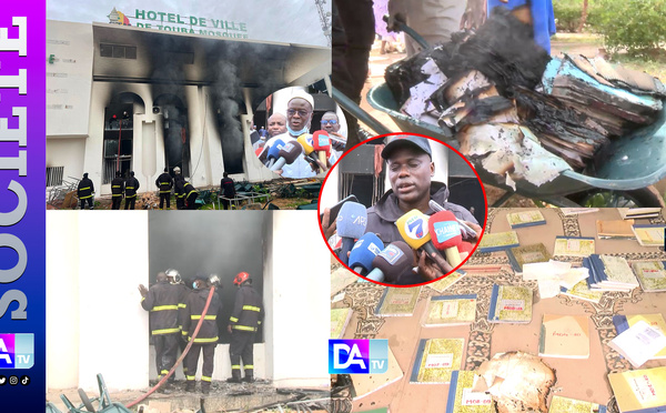 INCENDIE À LA MAIRIE DE TOUBA-  L’essentiel du matériel logistique calciné, un magasin contenant des produits de nettoiement brûlé et des archives perdues… Des millions partis en flamme