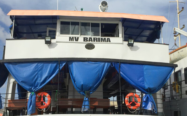 Un ferry fait naufrage avec 116 personnes à bord au large des côtes du Guyana