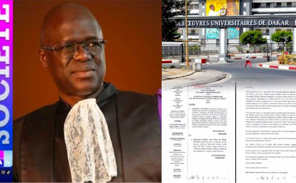 Arrêté abrogeant sa nomination à la tête de WASCAL : L’ex recteur, Ahmadou Aly Mbaye obtient gain de cause devant la Cour suprême contre l'UCAD