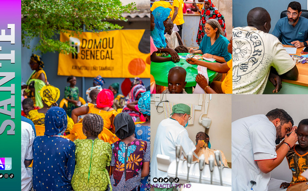 Diakhao : une caravane médicale de l'association Domou Sénégal offre 663 consultations spécialisées aux populations