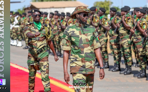 Armée sénégalaise : vaste réaménagement au sommet, plusieurs colonels changent de commandement