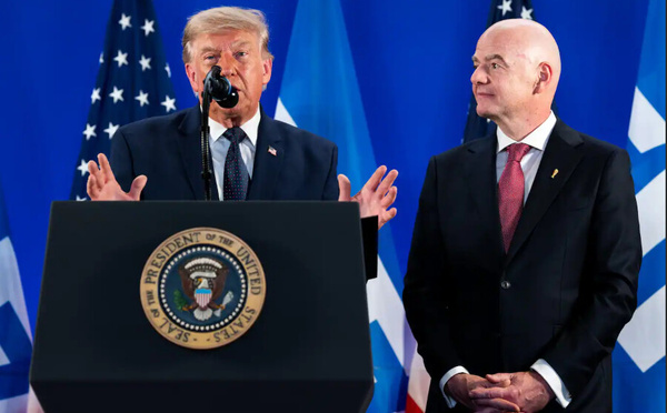 Trump veut qu’Infantino devienne secrétaire général de l’ONU