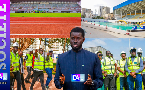 JOJ Dakar 2026 : Le PR Diomaye Faye réceptionne la Piscine olympique et le stade Iba Mar Diop ce samedi