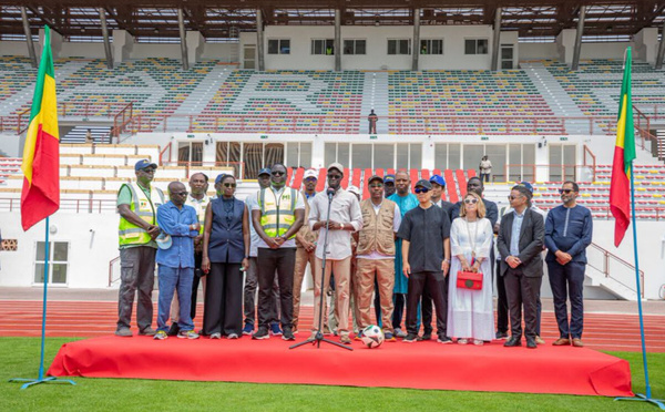 JOJ2026/ Le président Bassirou Diomaye Faye à la réception de la piscine Olympique et du stade Iba Mar Diop: « Le Sénégal doit relever le défi au nom de l’Afrique »