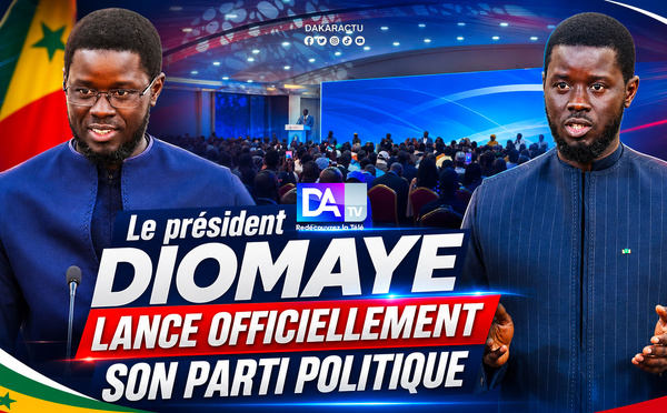 🔴 DIRECT | Assemblée Générale Constitutive : Le PR Diomaye lance officiellement son parti politique