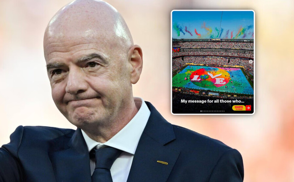 “Pendant que vous propagiez la haine...”: Infantino s’en prend à ses détracteurs et balaie les critiques