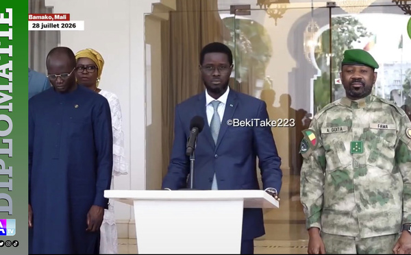 Terrorisme au Sahel : Le Président Diomaye réaffirme son soutien sécuritaire à Assimi Goïta après l’attaque meurtrière au Mali