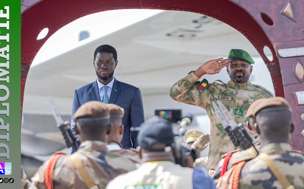 Bassirou Diomaye Faye en visite au Mali: Vers la redynamisation de la coopération régionale