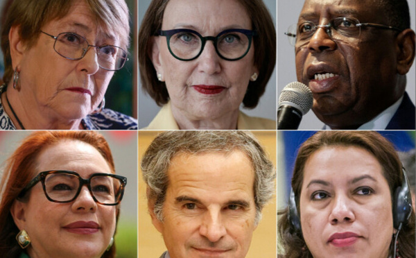 Quatre femmes et trois hommes en lice: qui sera le prochain chef de l’ONU?