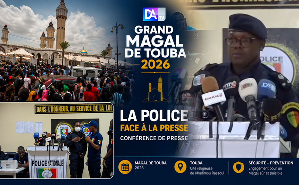 🔴 DIRECT | grand Magal de Touba 2026 : La Police Nationale livre les actions de son dispositif