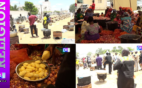 Magal chez Serigne Saliou Thioune : 500 sacs d'oignons, 400 sacs de pommes de terre pour le petit dejeuner