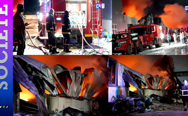 Incendie à Diamniadio : Le hangar de Sen Oscar réduit en cendres