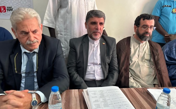 Rappel à Dieu de Sokhna Mame Amy Mbacké: L'ambassadeur de la République Islamique d'Iran à Dakar présente ses condoléances au khalife général des mourides