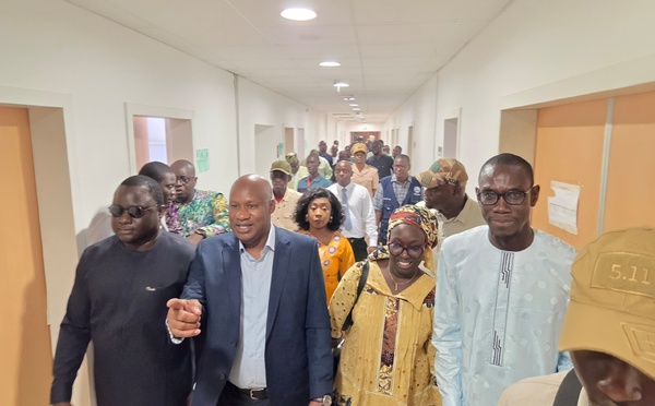 Tivaouane: Cérémonie d'ouverture de l'hôpital Seydi El Hadj Malick Sy...,avec une capacité de 300 lits, une superficie de 24.000 m2